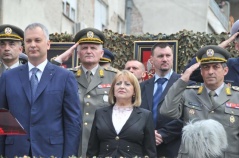 23. април 2012. године Председница Народне скупштине проф. др Славица Ђукић Дејановић присуствује обележавању Дана војске